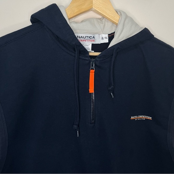 Vintage Nautica Quarter Zip Sleeveles Shirt size XL - Picture 3 of 7